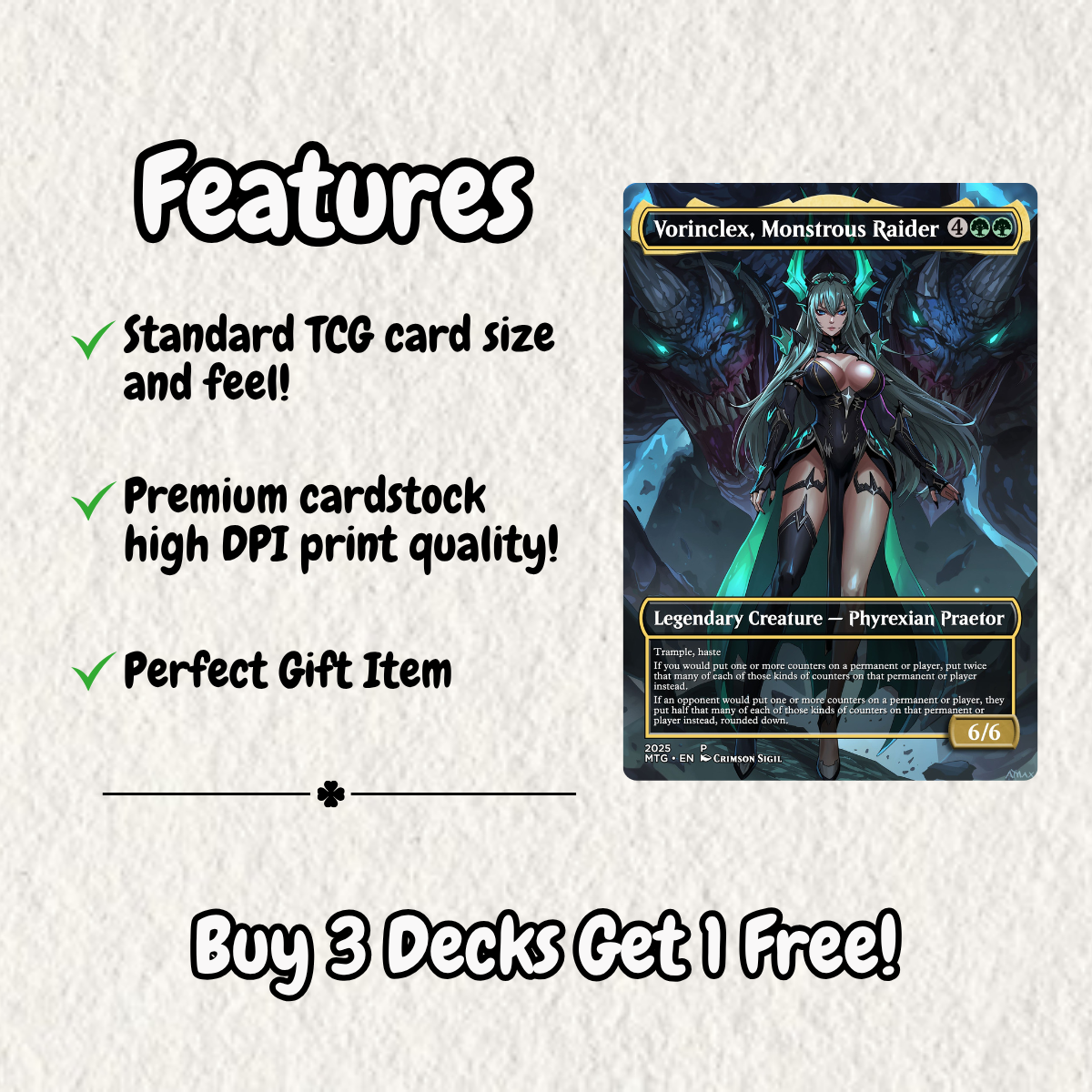 Atraxa Superfriends MTG Proxy Commander Deck