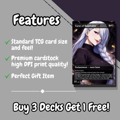Jujutsu Kaisen MTG Proxy Commander Deck