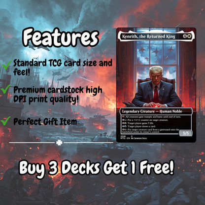Council Of War Kings MTG Proxy Commander Deck