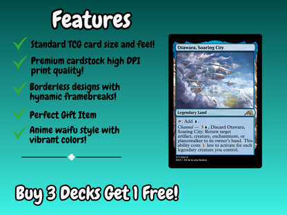 To Infinity & Beyond MTG Proxy Commander Deck