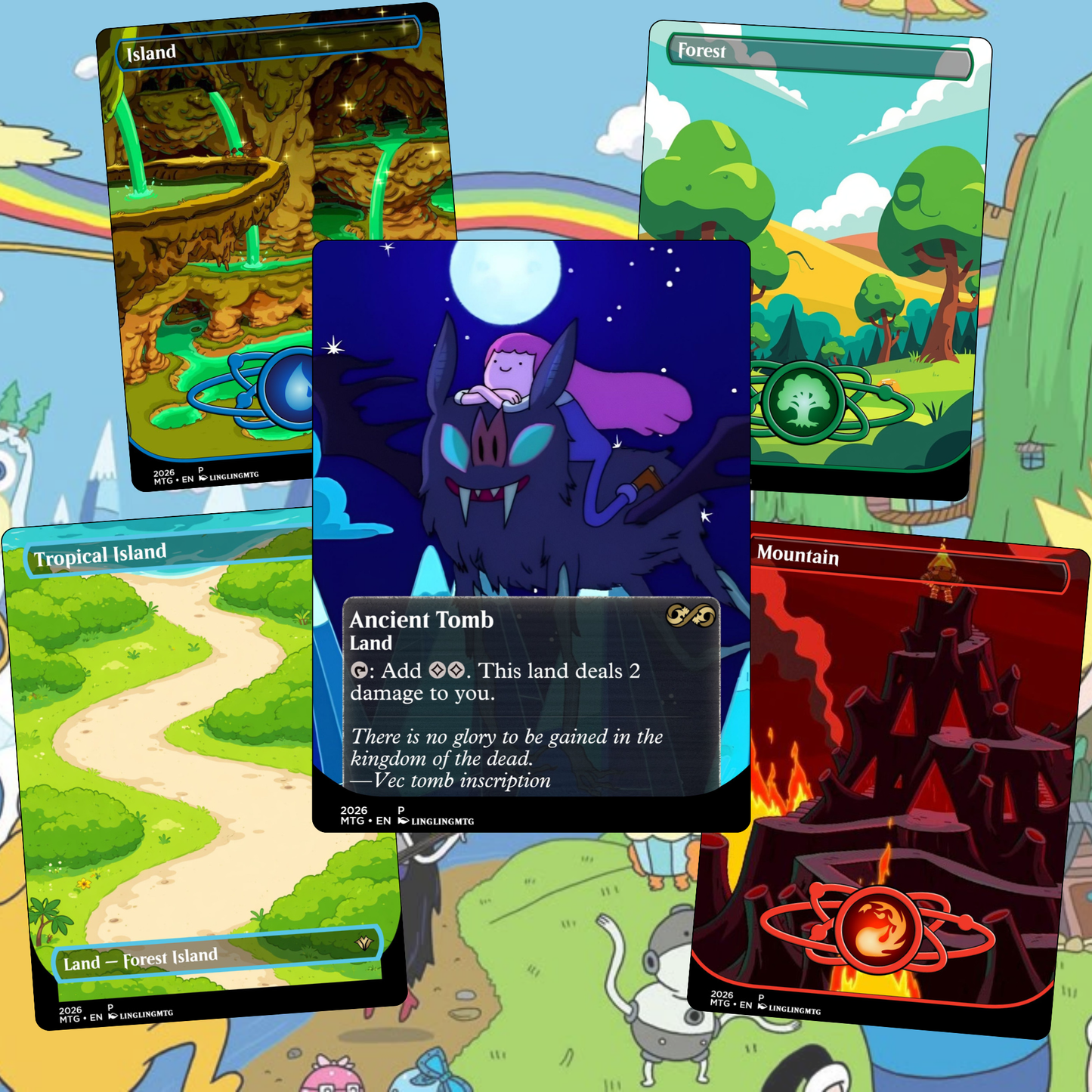 Adventure Time Commander Deck