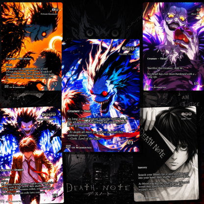 Death Note MTG Proxy Commander Deck