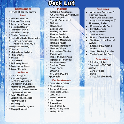 Frozen MTG Proxy Commander Deck