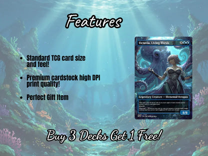 Deepsea Saboteur MTG Proxy Commander Deck