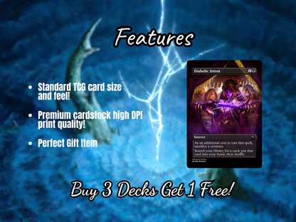 Collaborative Gitrog Primer MTG Proxy Commander Deck