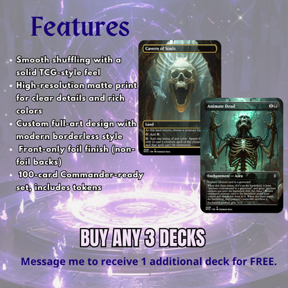 Tinybones MTG Proxy Commander Deck