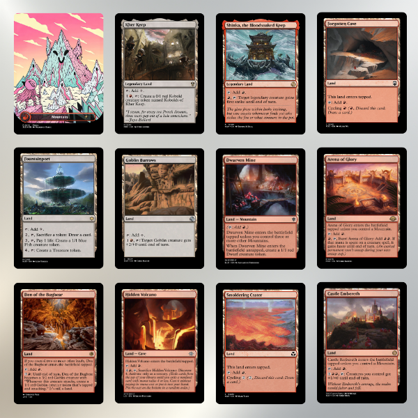 Goblin Storm Engine MTG Proxy Commander Deck