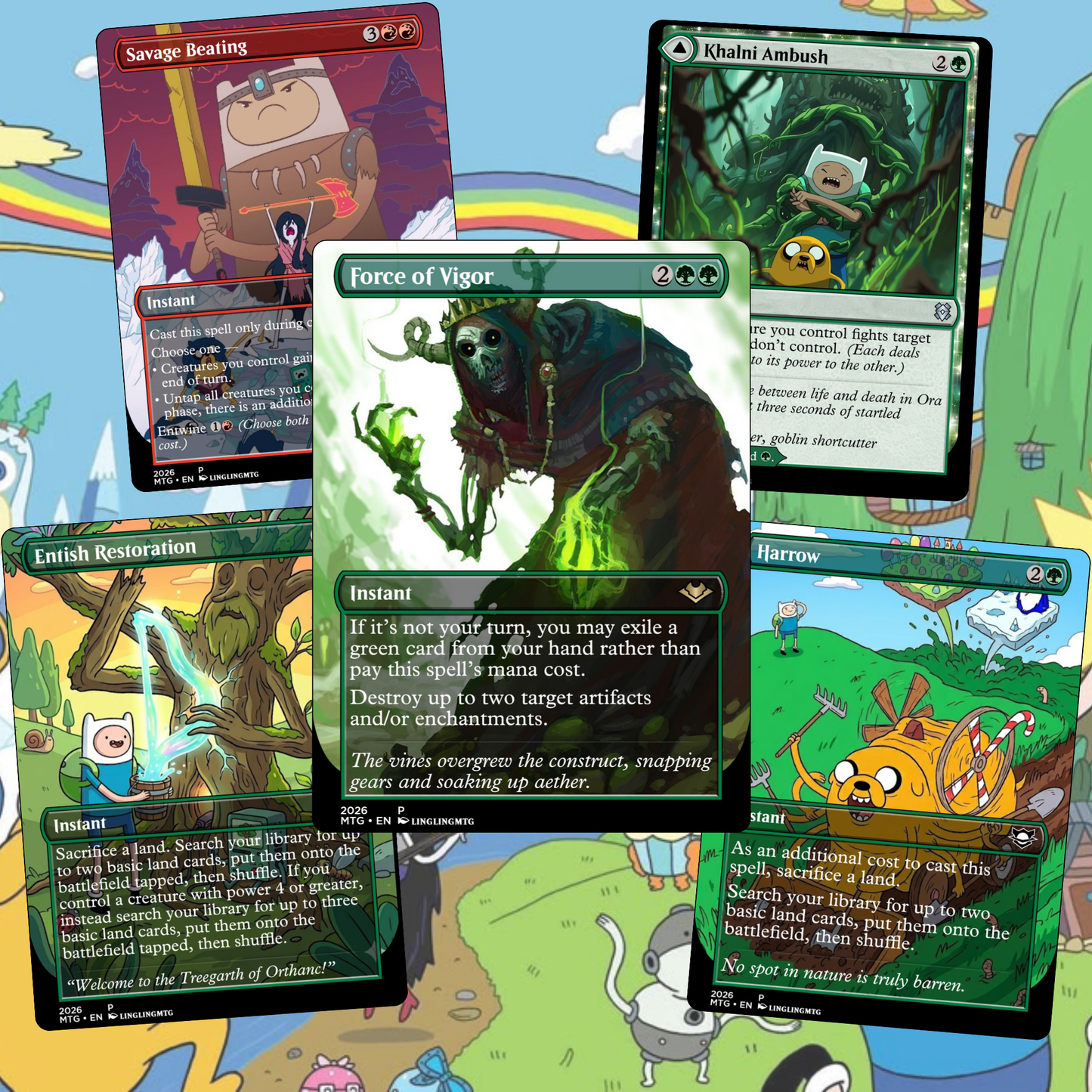 Adventure Time Commander Deck