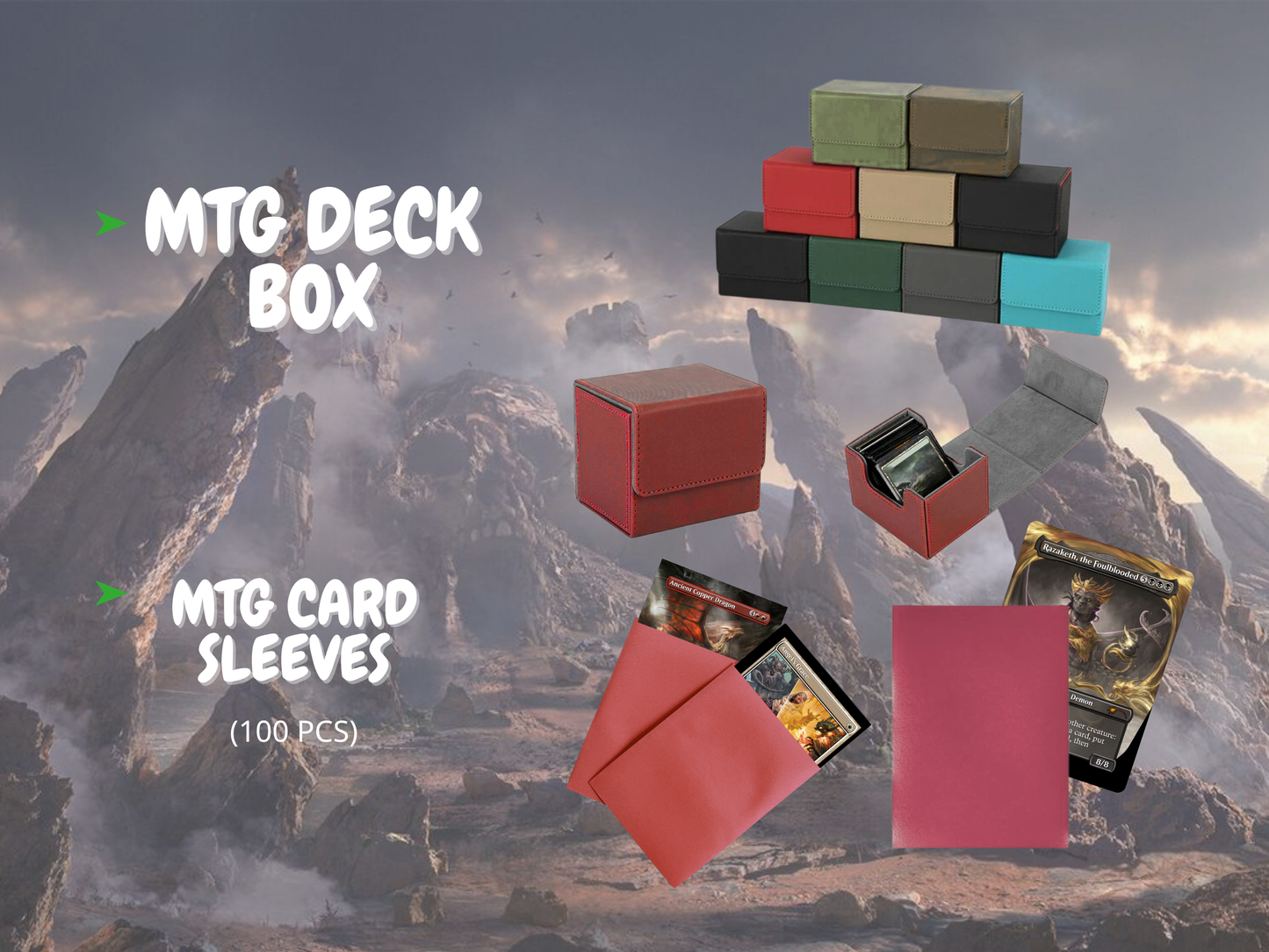B.A.D Kaalia MTG Proxy Commander Deck
