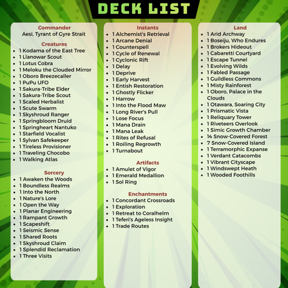 Ben10 MTG Proxy Commander Deck