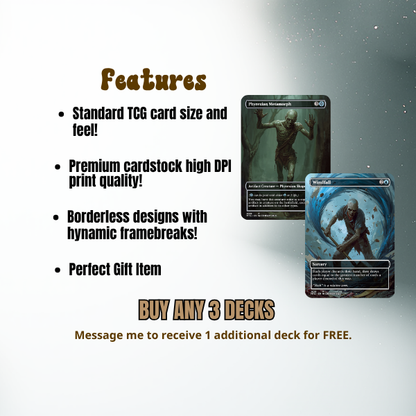Zombie Uprising MTG Proxy Commander Deck