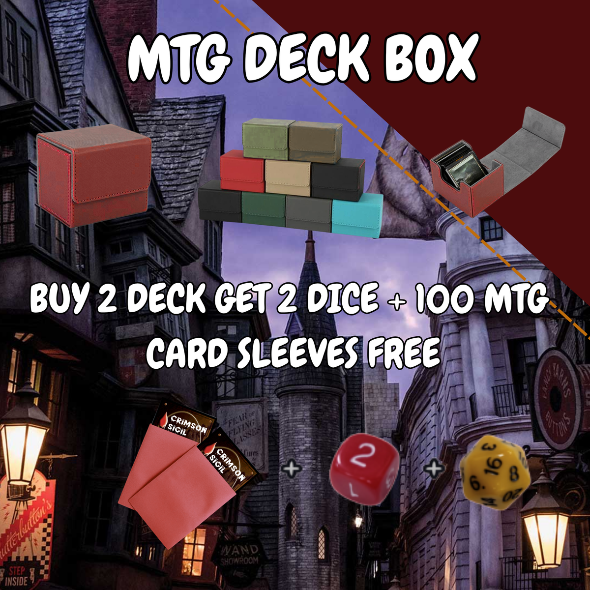 Harry Potter MTG Proxy Commander Deck
