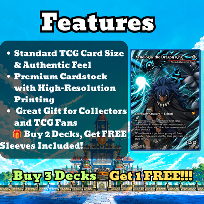 Fairy Tail MTG Proxy Commander Deck
