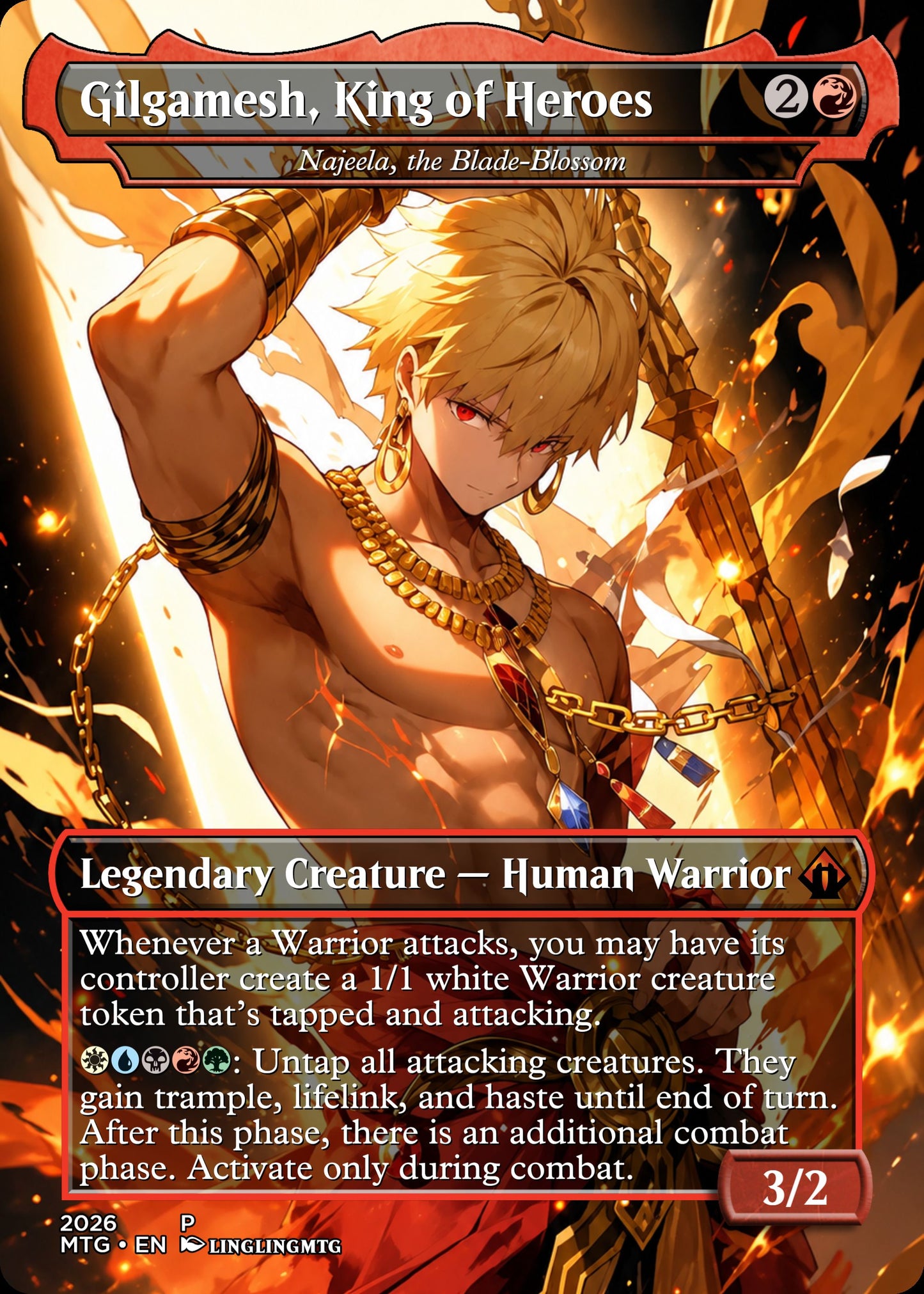 Najeela/Gilgamesh Custom Design For Clint