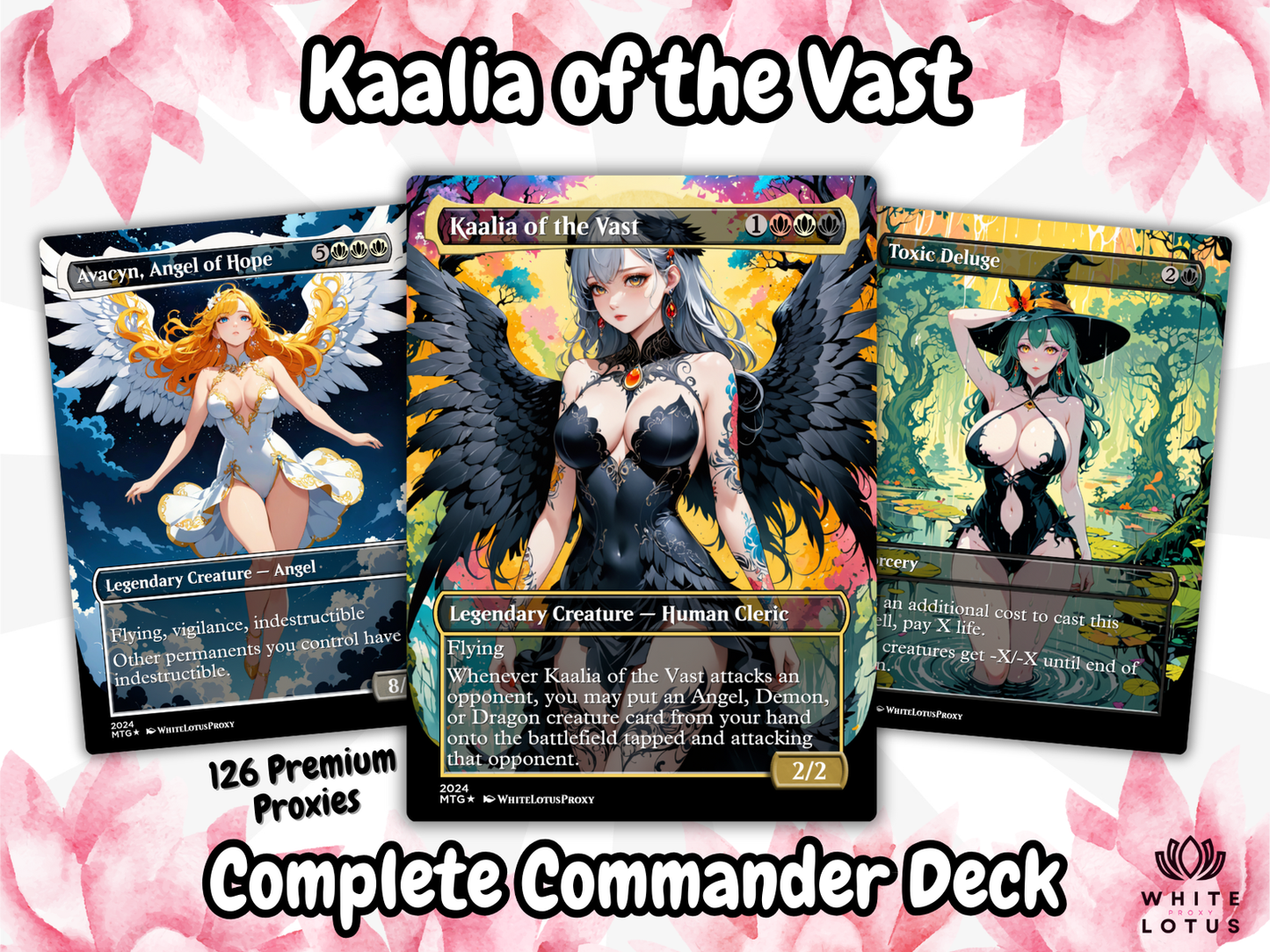 Kaalia of the Vast MTG Proxy Commander Deck