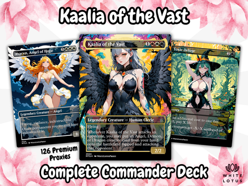 Kaalia of the Vast MTG Proxy Commander Deck