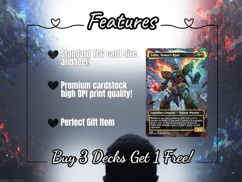 Gundam MTG Proxy Commander Deck