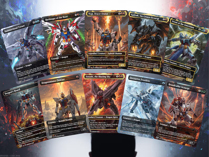Gundam MTG Proxy Commander Deck