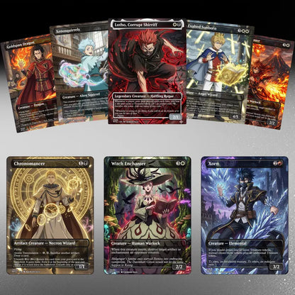 Black Clover Dominion MTG Proxy Commander Deck